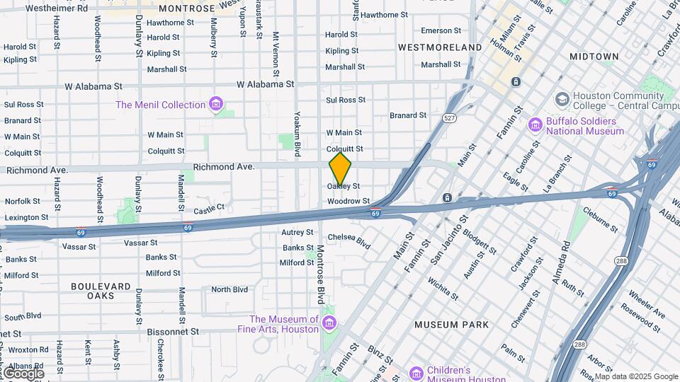 4420 Roseland St Map and Location Details