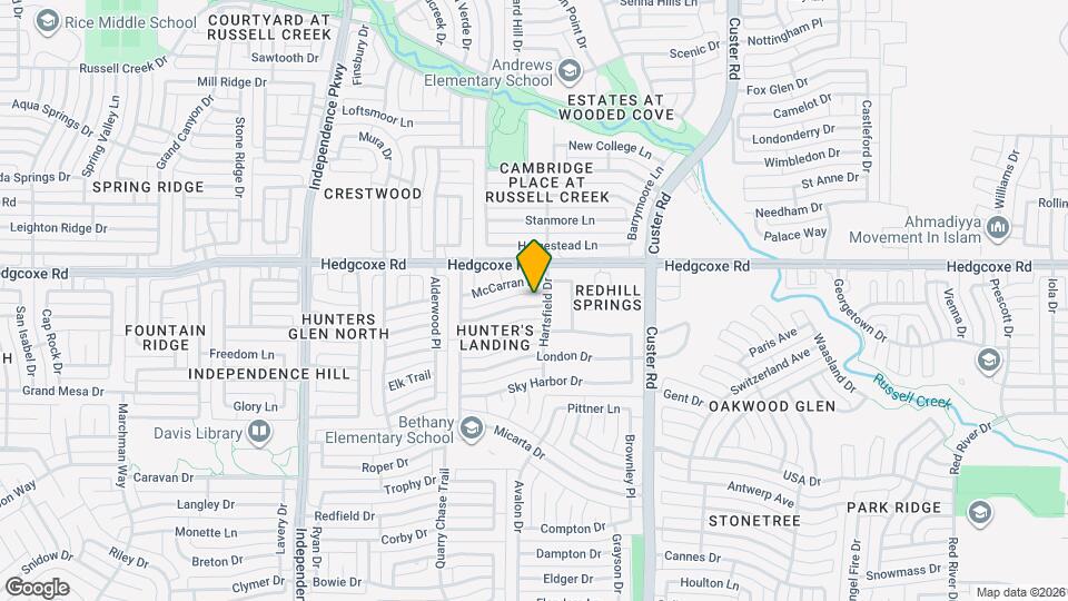 2405 Hopkins Dr Map and Location Details