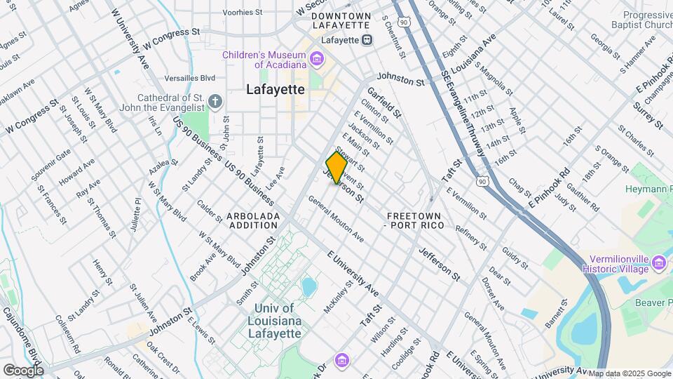 808 Gordon St Map and Location Details