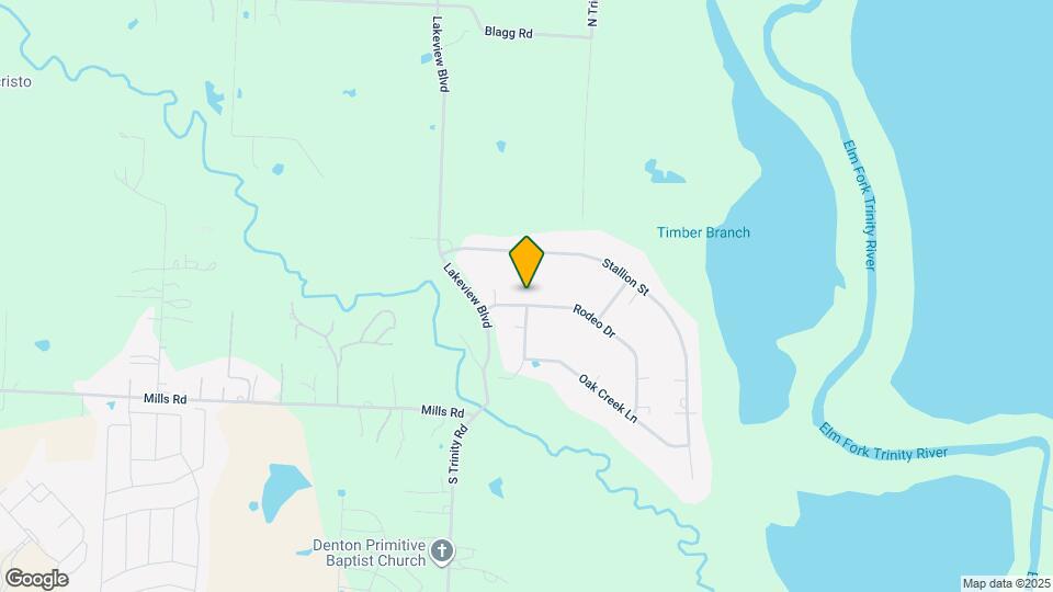 7517 Rodeo Dr Map and Location Details