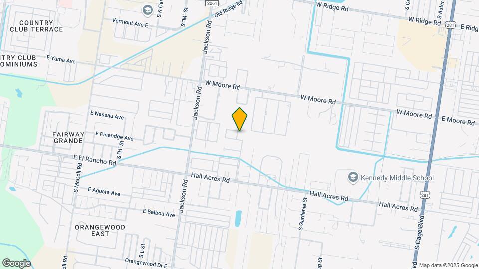 2203 S Pamplona St Map and Location Details