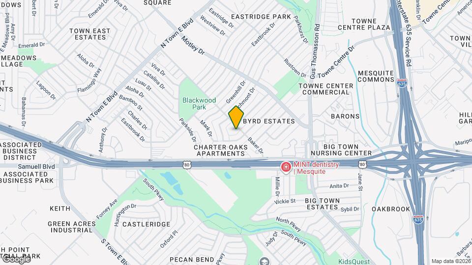 2721 Northview Pl Map and Location Details