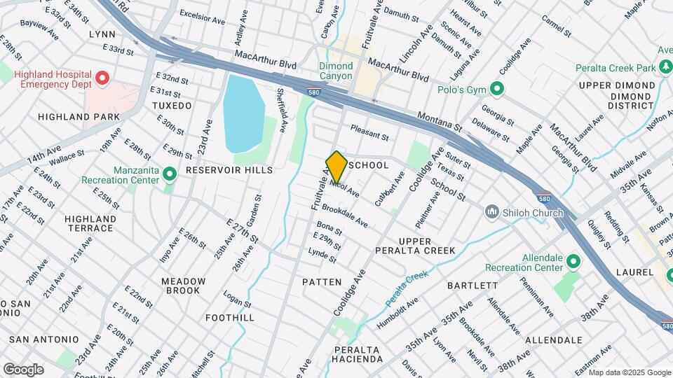 2739 Nicol Ave Map and Location Details