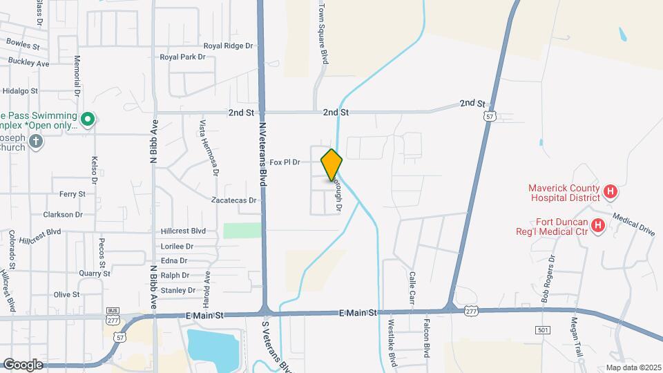 2677 Fox Cove Drive Map and Location Details