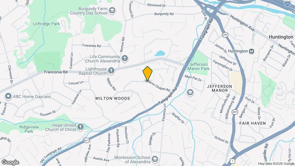 3405 Sharon Chapel Rd Map and Location Details