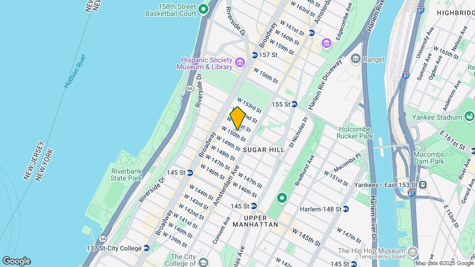 523 W 150th St Map and Location Details