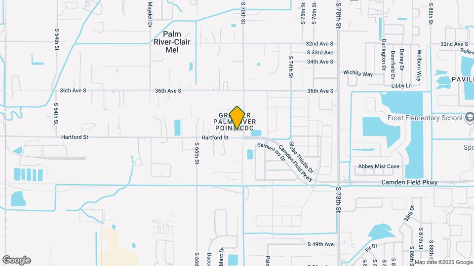 3921 S 70th St Map and Location Details