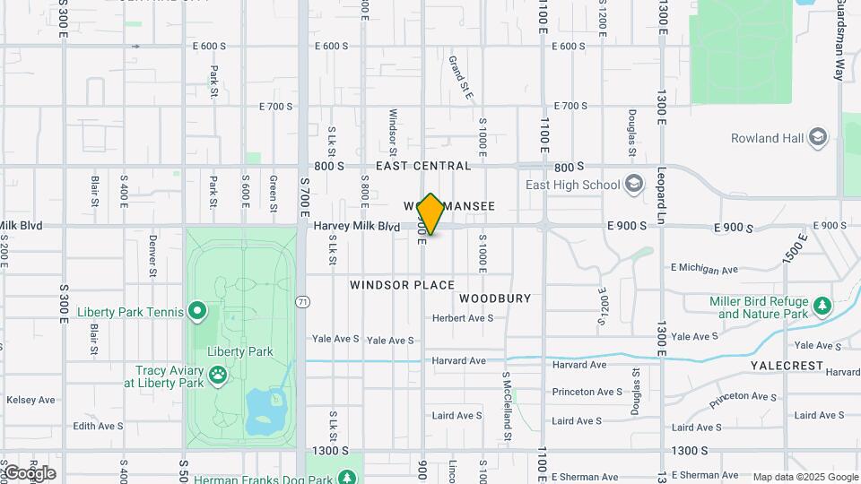 915 S 900 E, Unit UnitF Mapa y Detalles de la Ubicación