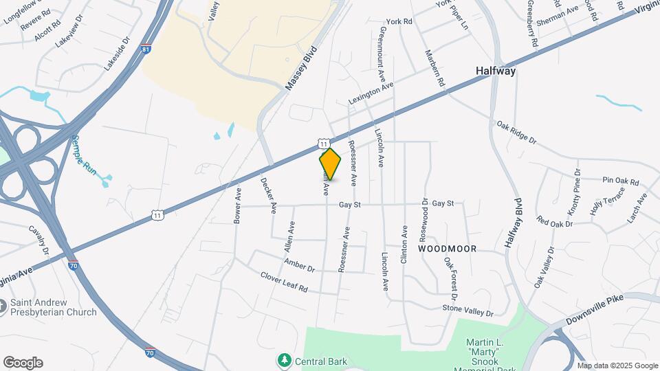 11013B Coffman Ave Map and Location Details