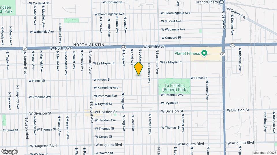5302-5308 W Hirsch St Map and Location Details