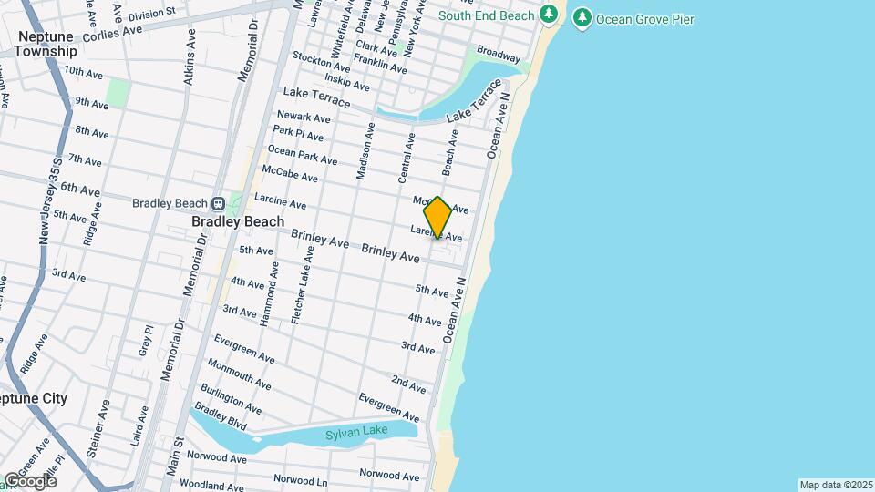 606 Beach Ave, Unit 1 Map and Location Details