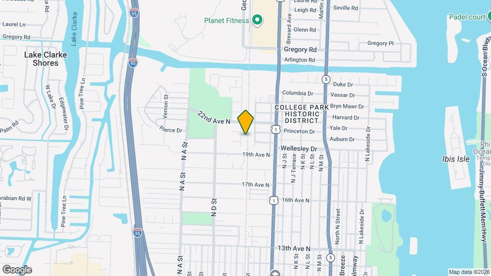 2006 Park St Map and Location Details