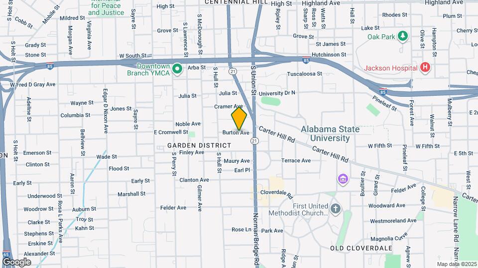 456 Burton Ave Map and Location Details