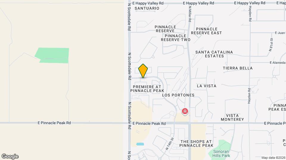 7260 E Softwind Dr Map and Location Details