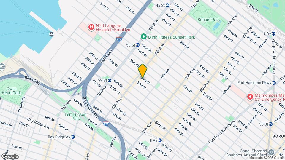 526 56th St, Unit 201 Map and Location Details