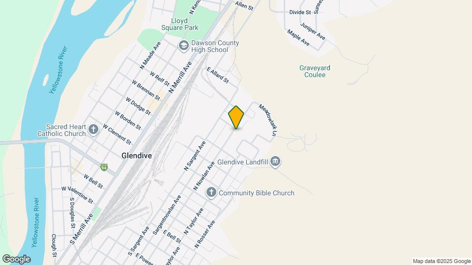 706-718 N Nowlan Ave Map and Location Details