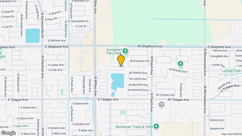 626 W Lisbon Ln Map and Location Details