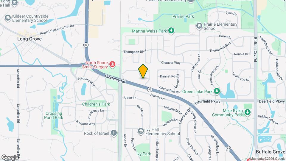 1029 Courtland Dr Map and Location Details