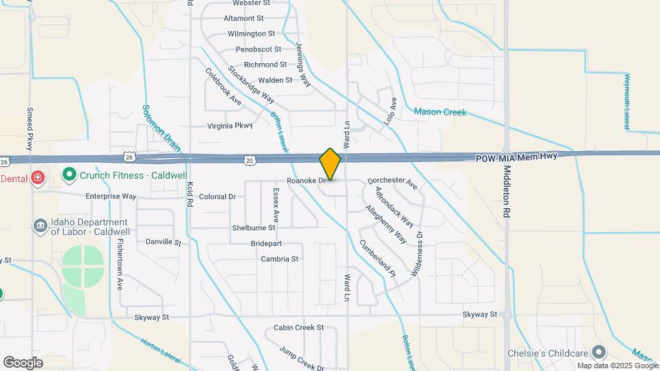 11549 Roanoke Dr Mapa y Detalles de la Ubicación