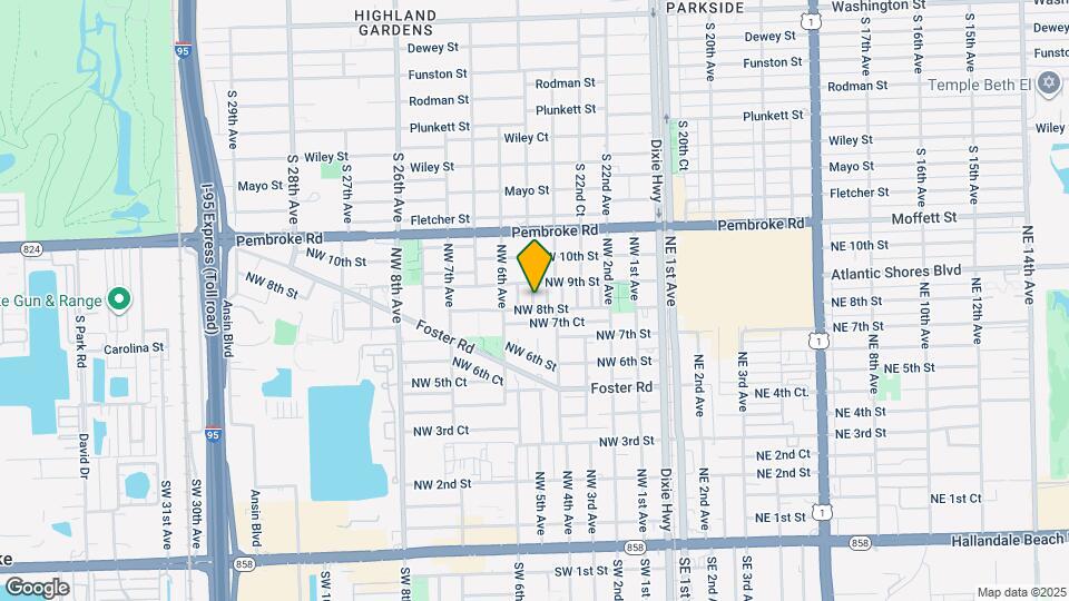 806 NW 5th Ave Map and Location Details