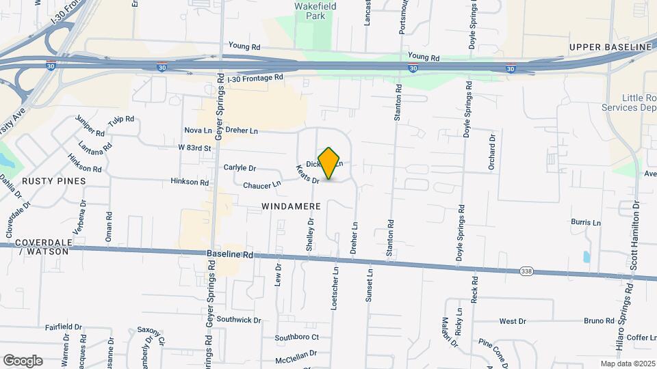 5307 Keats Dr Map and Location Details