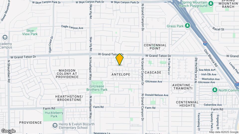 9829 Fountain Walk Ave Map and Location Details