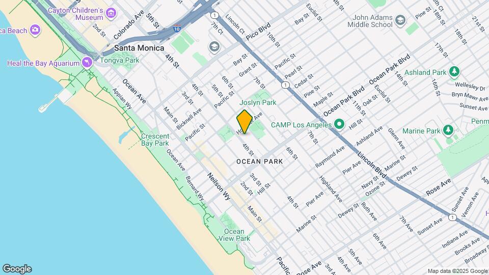 2417 4th St, Unit 2417 ½ 4th St Map and Location Details