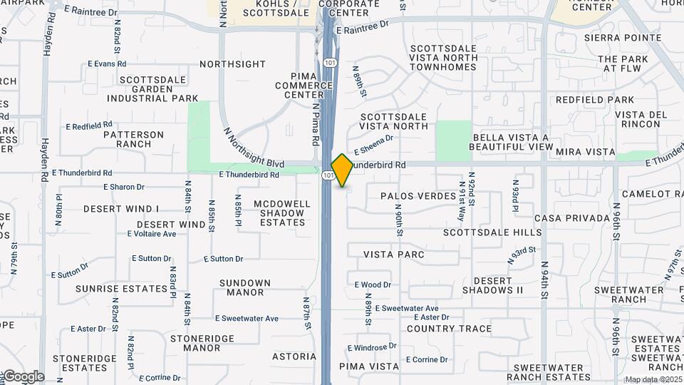 13648 N 88th Pl Map and Location Details