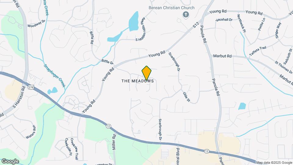 5186 Hidden Meadow Ct Map and Location Details