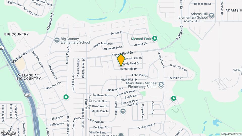 10059 Birch Field Dr Map and Location Details