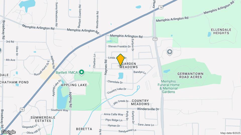 7914 Terry Franklin Dr Map and Location Details