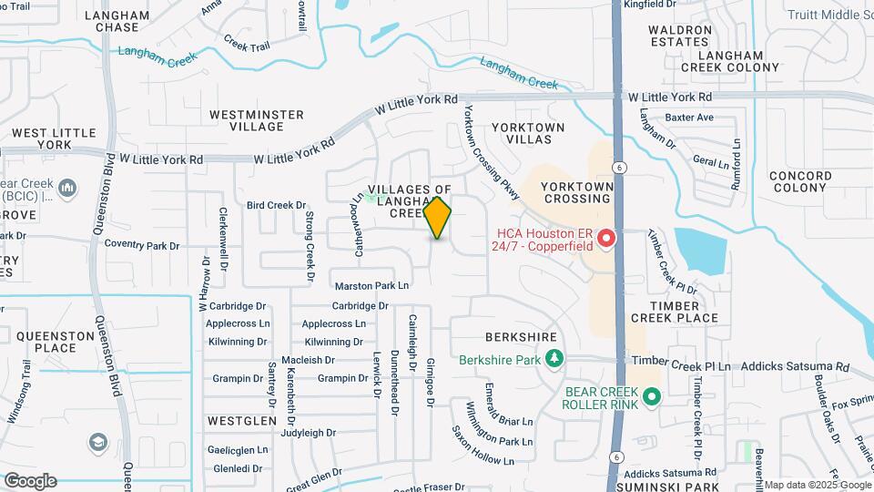 5722 Afton Ridge Ln Map and Location Details