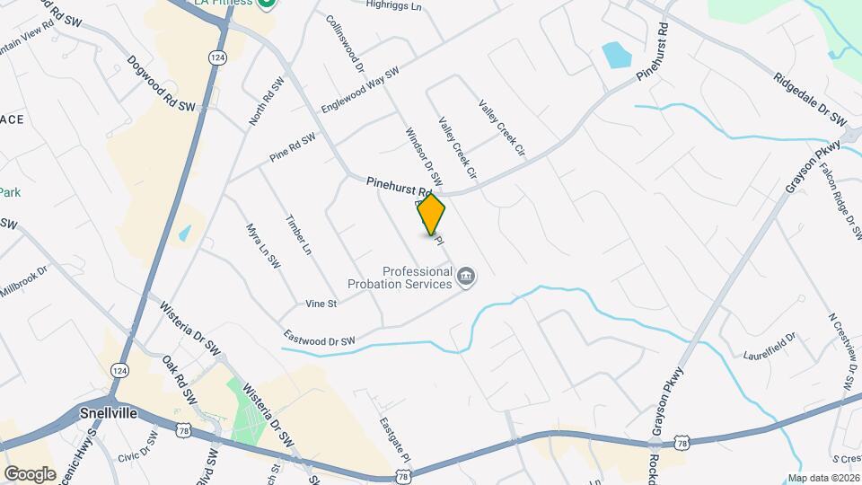 2305 Eastgate Dr SW Map and Location Details