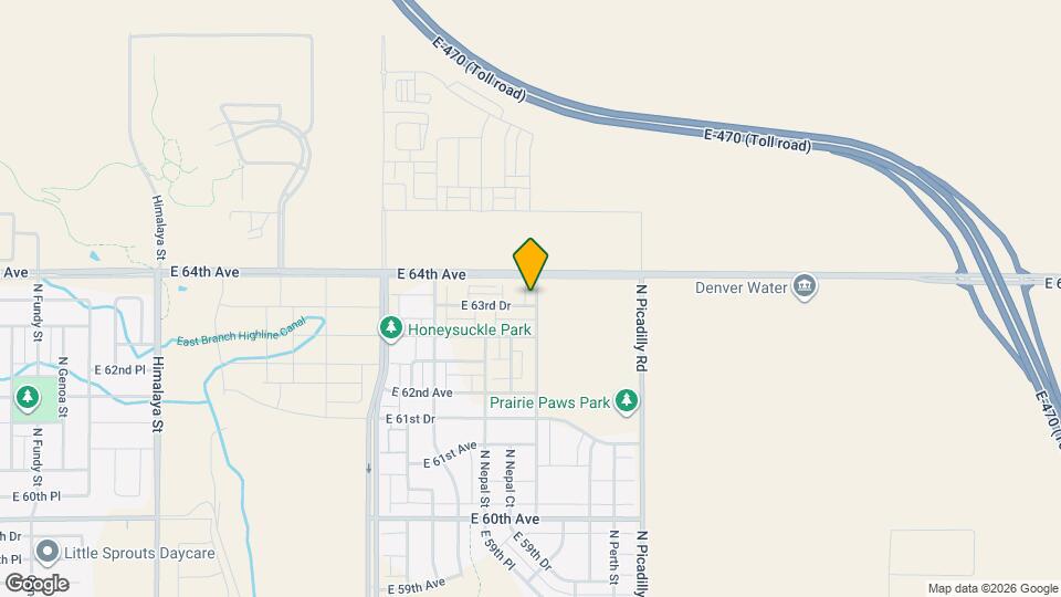 6357 N Netherland Ct Map and Location Details