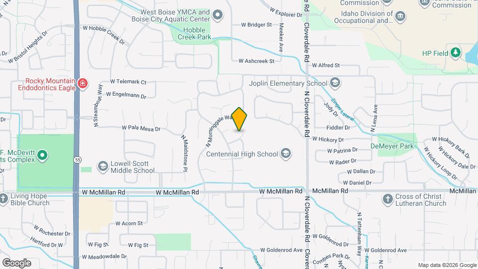 12666 W Running Brook Ct Map and Location Details