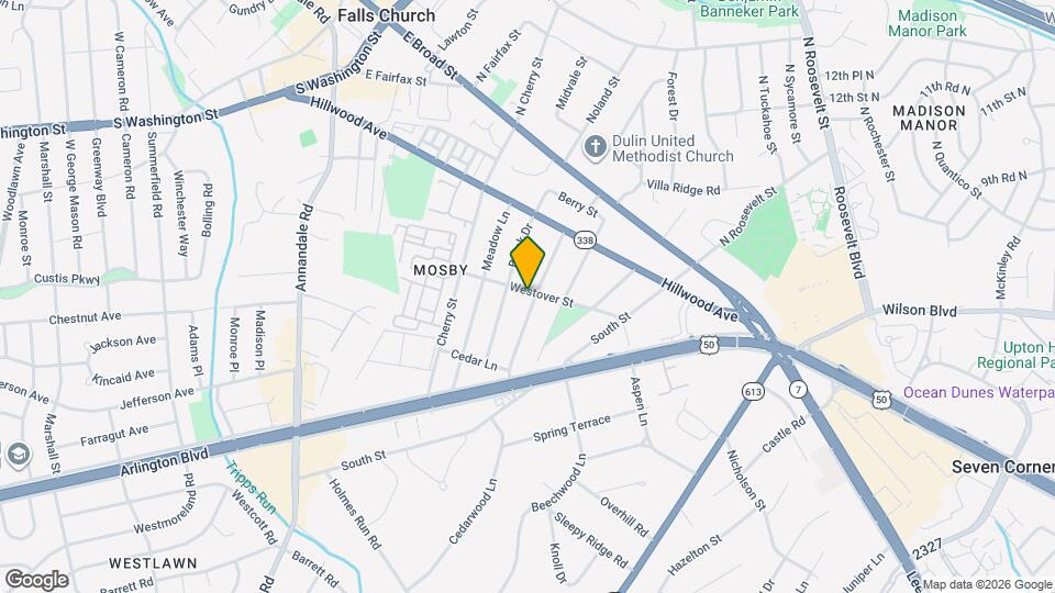 2900 Linden Ln Mapa y Detalles de la Ubicación