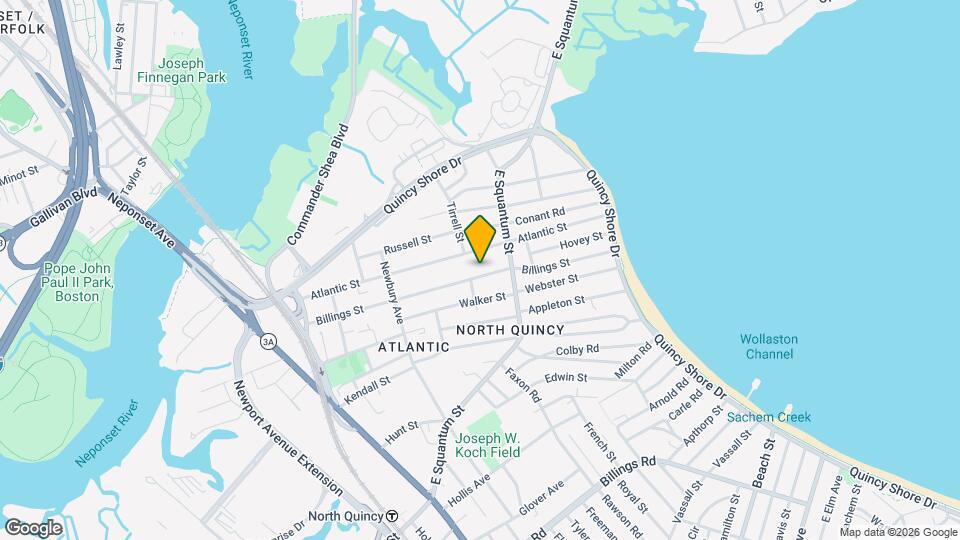 192 Billings St Map and Location Details