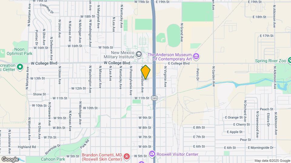 1209 N Richardson Ave Map and Location Details