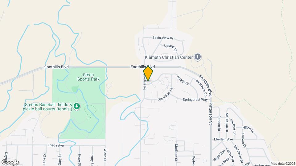 5421 N Hills Dr Map and Location Details