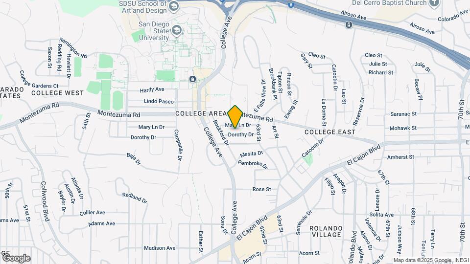 6152 Dorothy Dr Mapa y Detalles de la Ubicación