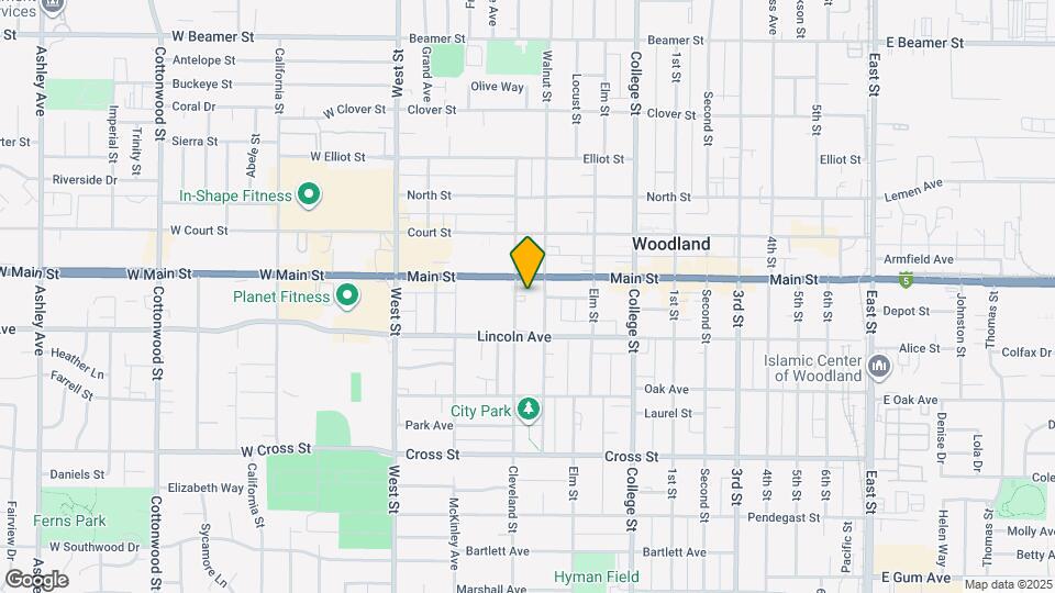 417 Cleveland St Map and Location Details