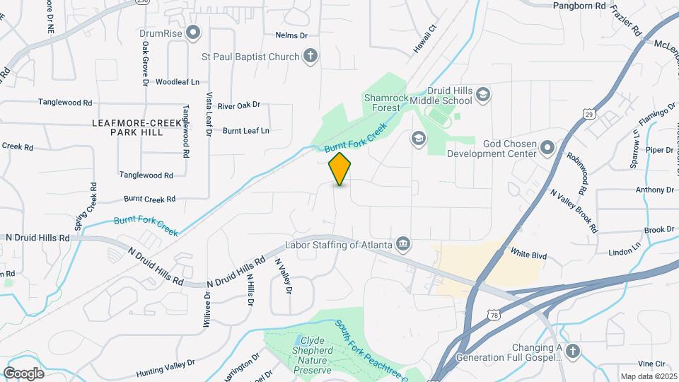 1225 Laurel Hill Dr Map and Location Details