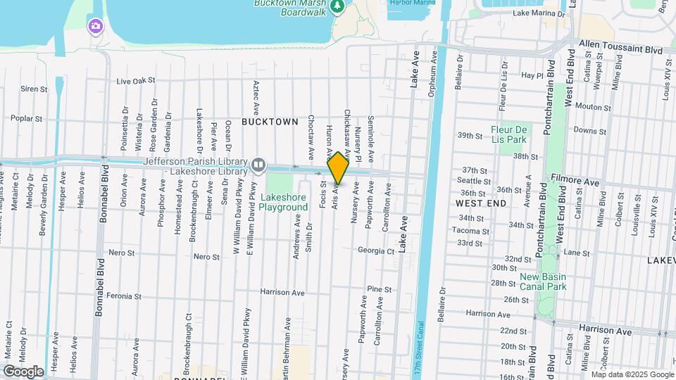 1451 Aris Ave Mapa y Detalles de la Ubicación