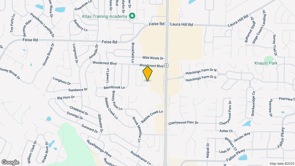 2520 Beaujolais Dr Map and Location Details