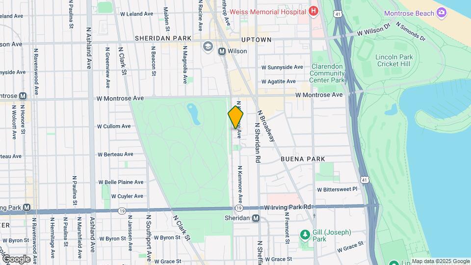 4228 N Kenmore Ave Map and Location Details