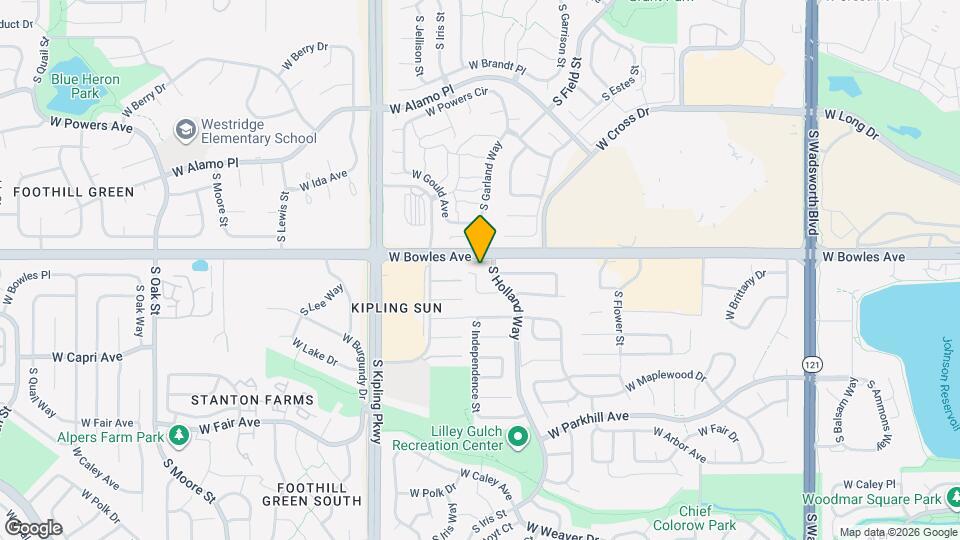 5936 S Independence St Map and Location Details