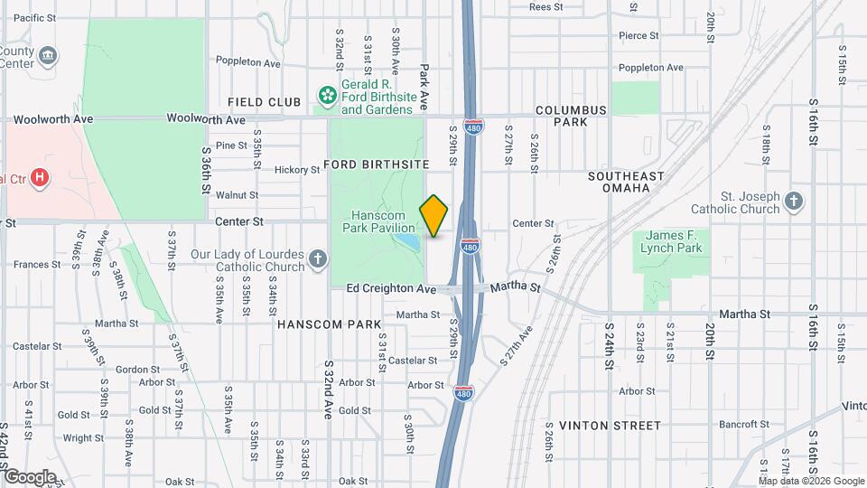 1911 Park Ave Map and Location Details