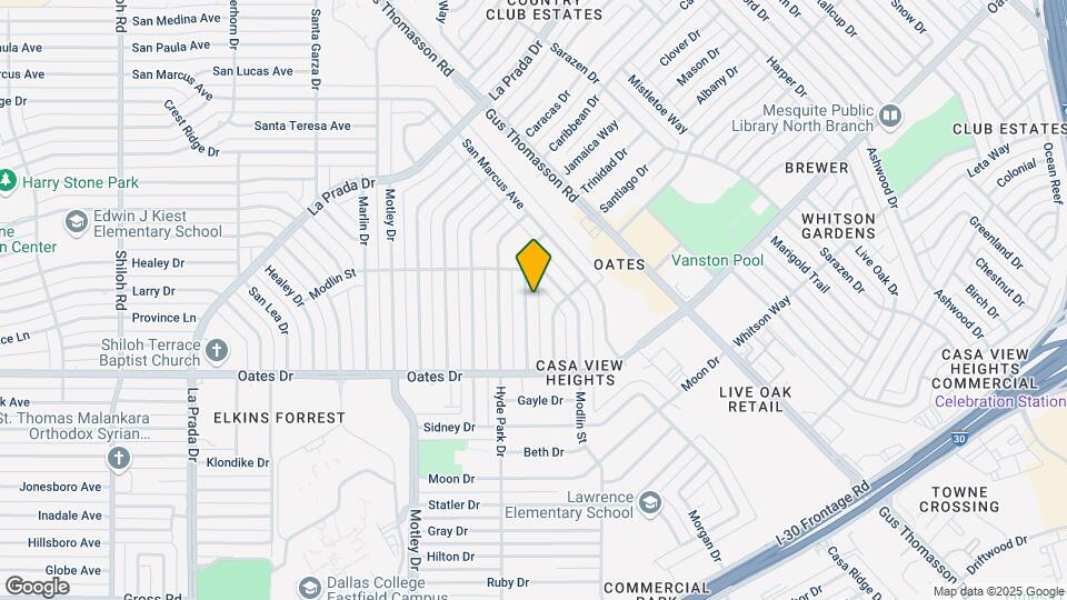 4312 Ridgedale Dr Map and Location Details