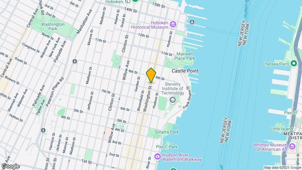 827 Washington St Map and Location Details