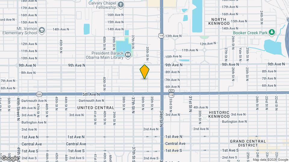 3514 7th Ave N Map and Location Details